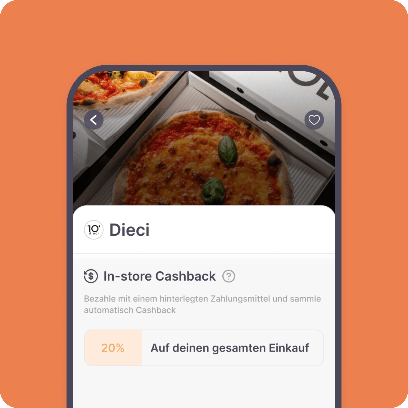In-store Cashback