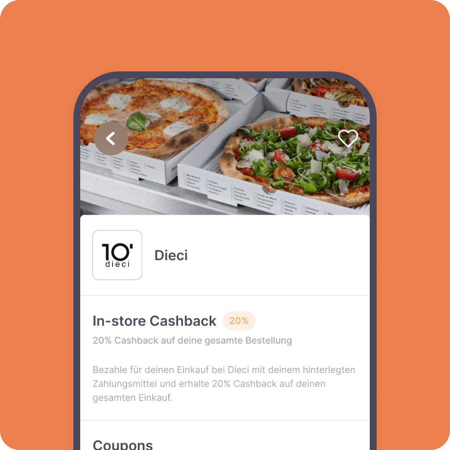 In-store Cashback